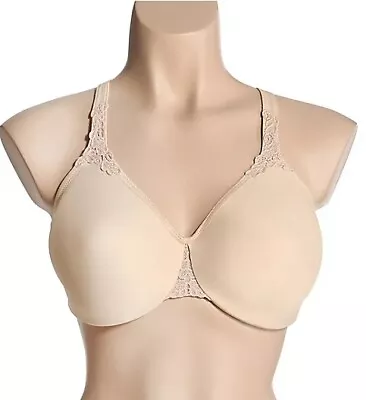 WACOAL Bodysuede Ultra Full-Figure Bra 85814 SAND SIZE 34DDD 34 DDD   (Y0129H) • $49.99