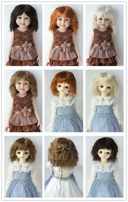 JD349 8-9inch 11-12inch Curly BJD Wig 20.5-22.5cm 28-30cm Doll HeadCircumference • $23.79