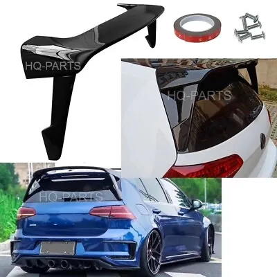 For 15-19 VW Golf GTI MK7 Style Rear Trunk Roof Spoiler Wing Lid Gloss Black ABS • $118.88