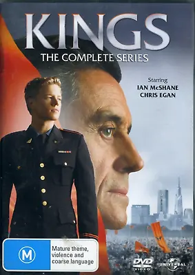 Kings The Complete Series DVD  4-DISC SET REGION-4 LIKE NEW FREE LOCAL POSTAGE • £15.50