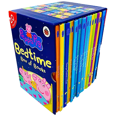 £19.70 • Buy Peppa Pig Bedtime Box Of Books 20 Stories Ladybird Collection Box Set