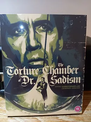 The Torture Chamber Of Dr. Sadism [15] Blu-ray NEW SEALED WITH LIMITED SLIPCASE • £12.25