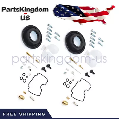 Carburetor Repair Kit Rebuild Fit Yamaha XVS11 XVS1100 V-Star CUSTOM 99–09 Us • $24.29