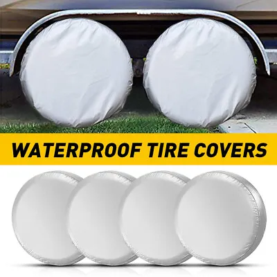 Spare Tire Cover Wheel Tyre For RV Auto Truck Camper Trailer 27 -29'' Diameter D • $18.99