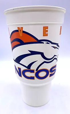 Denver Broncos 1998 Super Bowl Champions Plastic Cup XXXII Mile High Stadium Vtg • $15