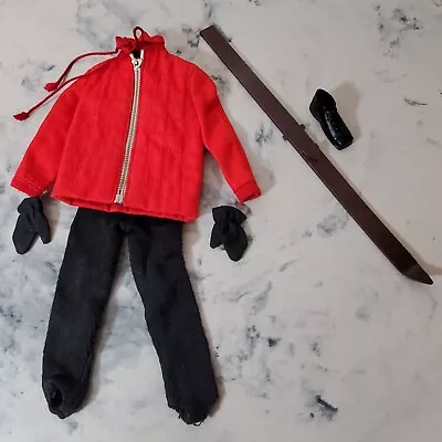 Ski Champion Ken Outfit #798 Circa 1964 BARBIE Jacket Pants Mittens More Vintage • $23.99