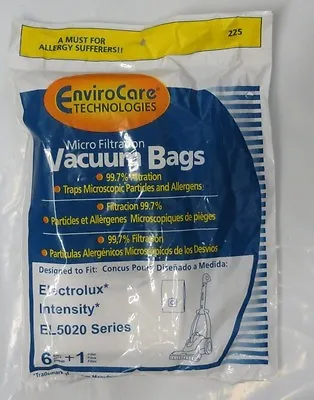 6 Electrolux Intensity Vacuum Cleaner Bags For EL5020 EL206 EL5020A EL016 972B • $8.99