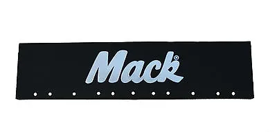 $51.95 • Buy Mack Trucks Black & Silver 6  X 24  Semi Truck Mud Flap-quarter Fender Flaps-Set