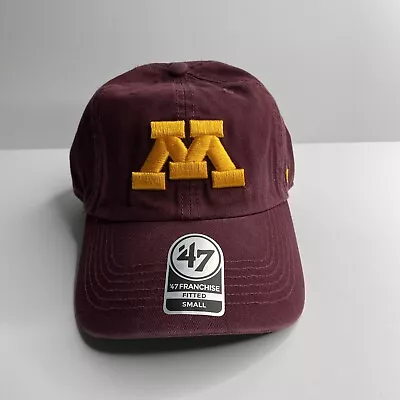47 Brand Franchise Minnesota Gophers Fitted Size Small Hat Cap Maroon New NCAA • $16.99