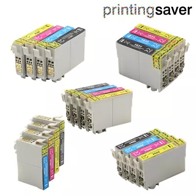 £13.79 • Buy 20 Ink Cartridge Fit Non-oem For Epson T0615 T0715 16XL 18XL 29XL 8BK/4C/4M/4Y