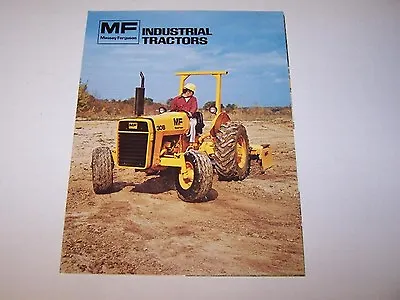 NOS Massey Ferguson MF 20C 30B 40B 50C Industrial Tractor Sales Brochure Catalog • $8.78
