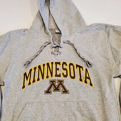 VTG Minnesota Gophers SMALL Hoodie Sweatshirt Cotton Exchange Reverse Weave MN • $39