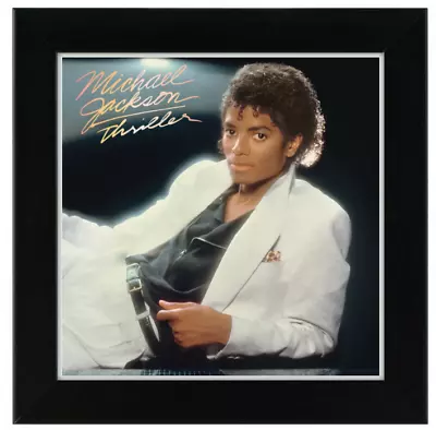 Michael Jackson Thriller 1982 Album Cover Poster Giclée Artwork Music 8 X 8'' • £4.99