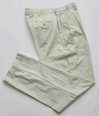 Polo Ralph Lauren Striped Andrew Men's Pants. 100% Cotton 36×34 Seersucker • $100