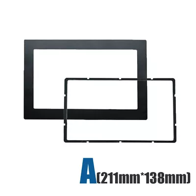 Universal Double 2-DIN Frame Trim For Car Stereo Radio Fascia Panel DVD Player • $10.39