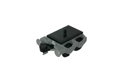 Lego® 9V TRAIN Railway Axis Complete Wheels Buffer Bogie Plate GREY • $32.95