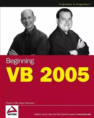 Beginning Visual Basic 2005 By Newsome Bryan Paperback Book The Fast Free • $11.98