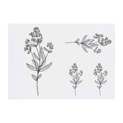 £5.99 • Buy 4 X 'Forget Me Not' Temporary Tattoos (TO00013724)