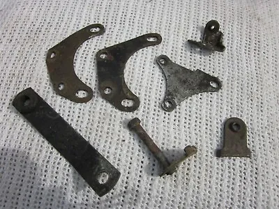 Job Lot Of Various Mounting Brackets And Plates Mobylette Motobecane BSA Bantam • $12.62