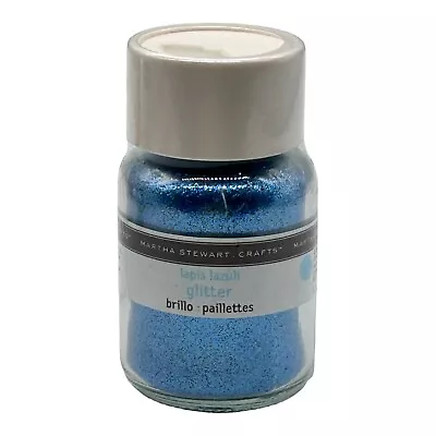 Martha Stewart Crafts Lapis Lazuli Glitter 1.5 Oz Sealed NOS • $7.75