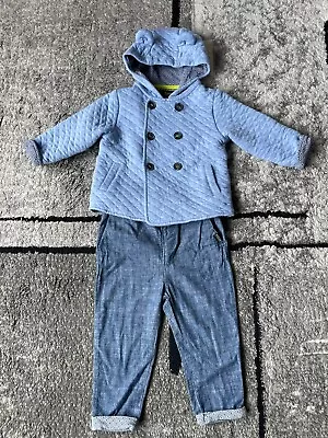 Ted Baker Boy Blue Set Outfit 12-18 Months • £13.99