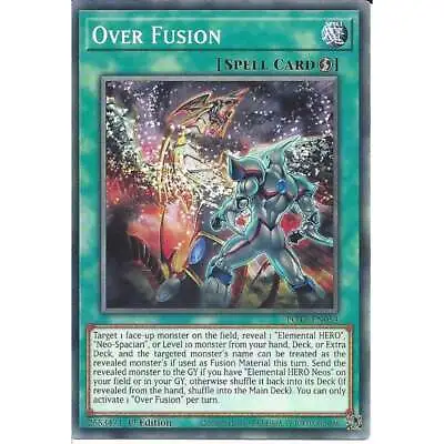 £0.99 • Buy Over Fusion POTE-EN054 1st Edition Common :YuGiOh Trading Card Game TCG Spell