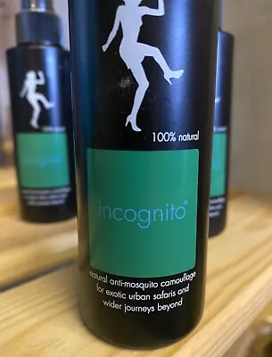 2 X 100ml Incognito Spray 100% Natural Camouflage Safari Holiday Spray • £4.99