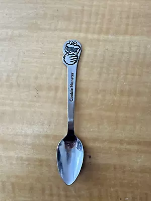 Muppets COOKIE MONSTER Youth Spoon Stainless Flatware By Demand Sesame Street • $10