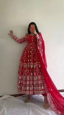 Salwar Kameez Pakistani Indian Suit New Wedding Gown Party Wear Dress Bollywood • $162