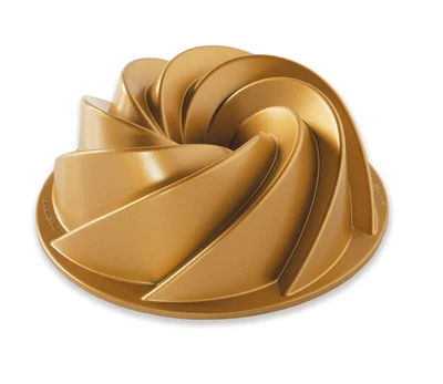 $42.95 • Buy Nordic Ware Cast Aluminum 6  Cup Heritage Bundt Pan, Gold