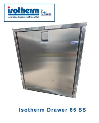 ISOTHERM Marine Refrigerator Drawer 65 Stainless Steel 2.3 Cubic Ft AC/DC • $1595