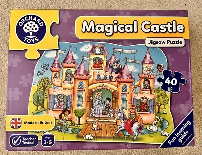 £5 • Buy Orchard Toys Magical Castle And Unicorn Friends Jigsaws - Pair