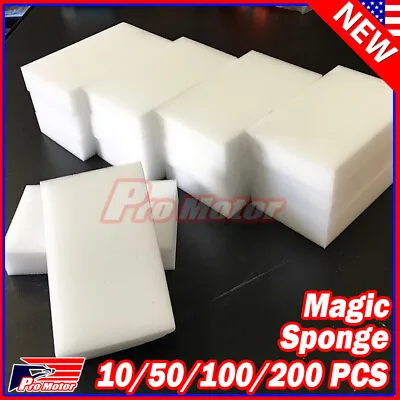 Bulk Lot Magic Sponge Eraser Melamine Cleaning Foam Thick Home Cleaning Tool • $7.50