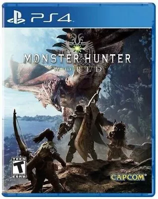 Monster Hunter World - (PS4 2018) Brand New  • $12.90