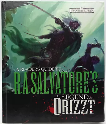 SIGNED A Reader's Guide To R. A. Salvatore's The Legend Of Drizzt 1st Edition HB • $124.95