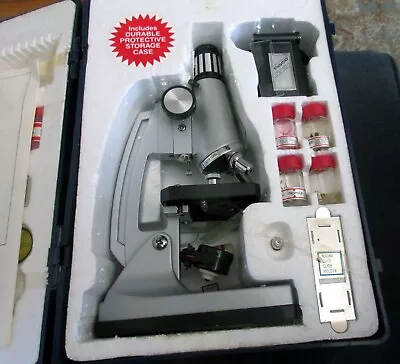 Vintage Microscope TASCO 950P 80x-1200x Zoom With Original Box • $93.33