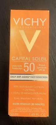 Vichy Capital Soleil Daily Anti Aging Face Sunscreen SPF 50  ~ 50ml. • $21.95