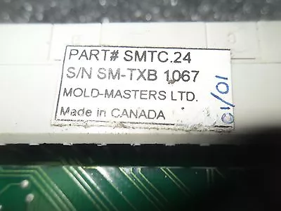 Mold Masters SMTC.24 Temperature Control Card • $415