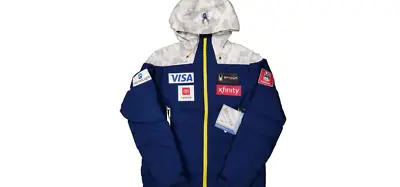 US Ski Team Spyder Rocket GoreTex Infinium Down Jacket Snow Camo Men’s Size M • $219.99