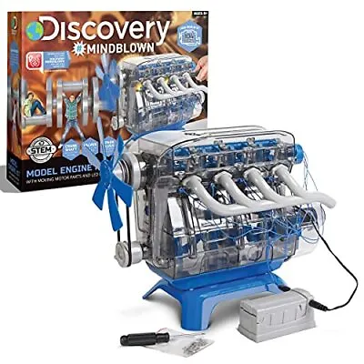 Discovery #MINDBLOWN Model Engine Assembly Kit DIY 4 Cylinder Combustion Engine • $130.55