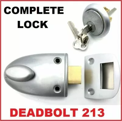 1 X Deadbolt 213 Streambolt Lock With 201 Nightlatch Cylinder Replaces Lockwood  • $105.93