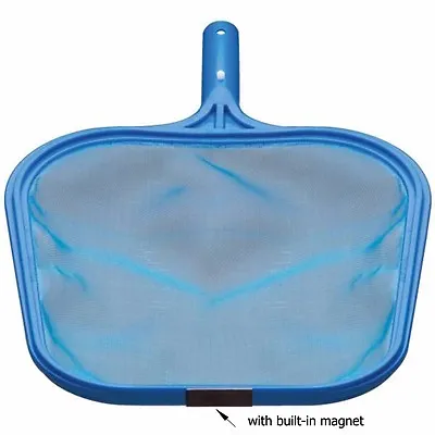 Pool Leaf Skimmer Net With MAGNETIC TIP For Pool Spa Hot Tub Pond Fountain • $9.49