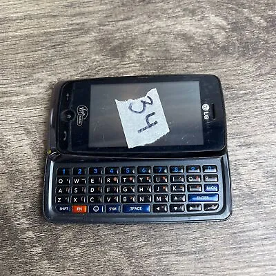 LG Rumor Touch VM510 Black 2.0 MP Virgin Mobile QWERTY Keyboard Smart Phone • $39.99