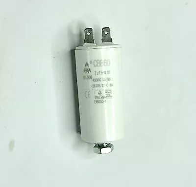 CAPACITOR 7uF SUITS FISHER & PAYKEL DRYER 2 Pin Fits Most Models • $15.59