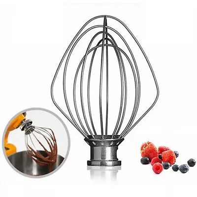 £7.09 • Buy Stainless Steel Wire Whip Electric Mixer Attachment For KitchenAid K45WW 9704#vi