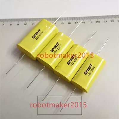 Audiophiler Axial MKP HIFI Crossover Audio Capacitor 250V 1uf-33uf 10uf 22uf   • $5.63