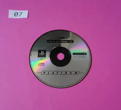 PlayStation 1 Micro Machines V3 PAL • £6.99