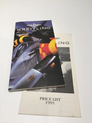 £25 • Buy Breitling 1991 Uk Catalogue With Price List