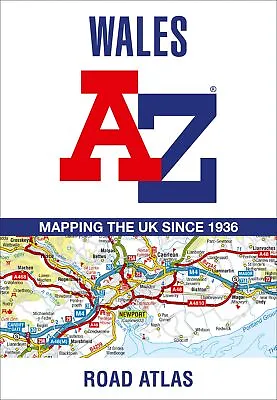 Wales A-Z Road Atlas By A-Z Maps NEW Book FREE & FAST Delivery (paperback) • £8.17