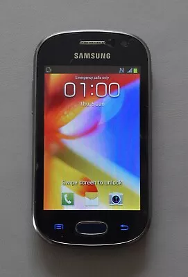 Samsung Galaxy Fame GT-S6810P - 4GB - Blue (Orange/EE) Smartphone VGC • £9.99